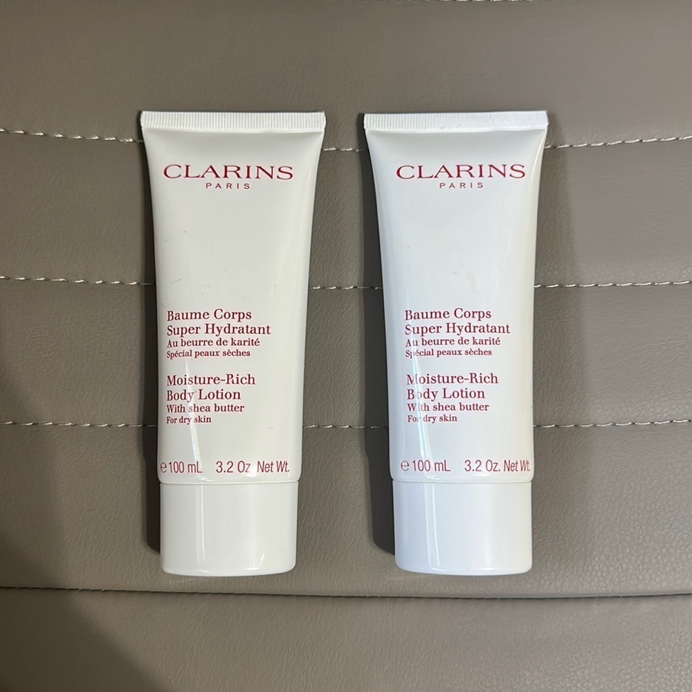 Clarins Moisture-Rich Body Lotion Bundle of 2